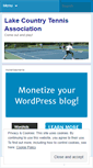 Mobile Screenshot of lakecountrytennis.com